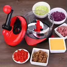 Dropfilterstore 1.5L Manual Food Chopper with 3-Speed Control
