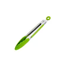 Dropfilterstore 12-Inch Silicone Kitchen Tongs with Locking Design