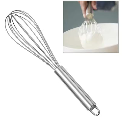 Dropfilterstore 10-Inch Stainless Steel Balloon Whisk, 1 Piece