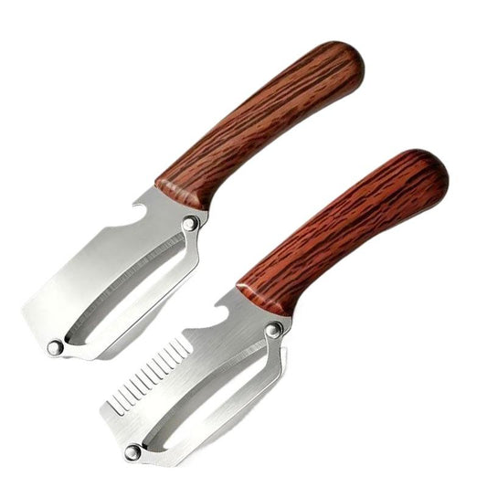 Dropfilterstore 3-in-1 Vegetable Peeler with Bottle Opener, PP Handle