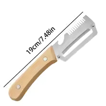 Dropfilterstore 2-in-1 Vegetable Peeler & Bottle Opener,