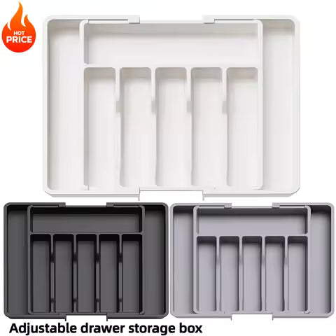 Dropfilterstore Expandable Cutlery Drawer Organizer